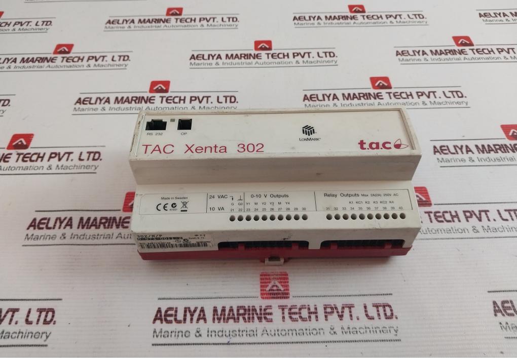 Tac Xenta 302 Programmable Controller 250vac