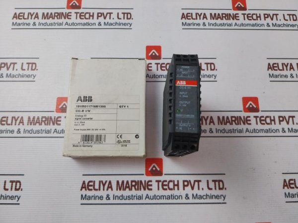 Abb 1svr011716r1300 Analog Iv Signal Converter 10v
