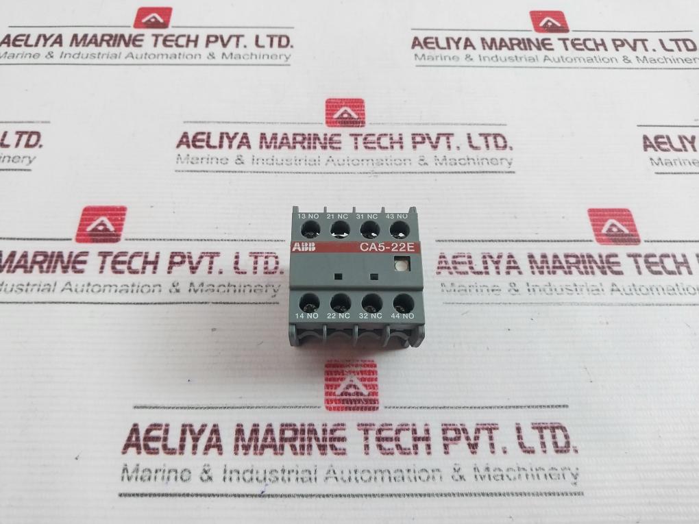 Abb Ca5-22e Auxiliary Contact Block - Aeliya Marine