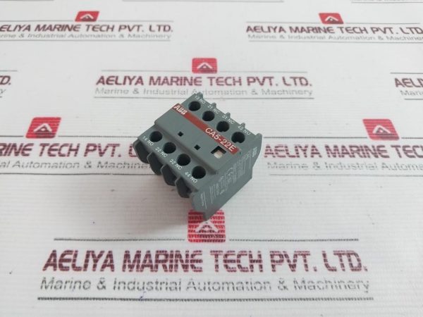 Abb Ca5-22e Auxiliary Contact Block - Aeliya Marine