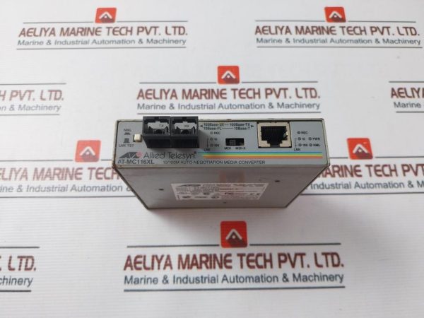 Allied Telesyn At-mc116xl Auto-negotiation Media Converter 12vdc