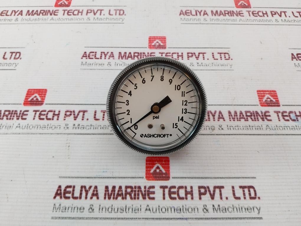 Ashcroft 25w1001th 02b Xuc 15 Pressure Gauge - Image 3