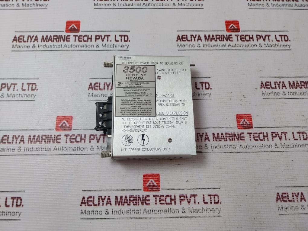 Bently Nevada 125840-01 High Voltage Ac Power Input Module 250 Vac