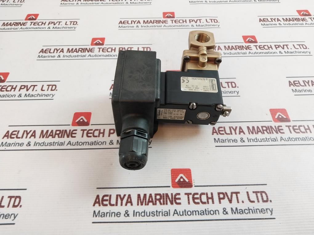 Burkert Ptb 02 Atex 2094x Solenoid Valve 100-120v - Image 4