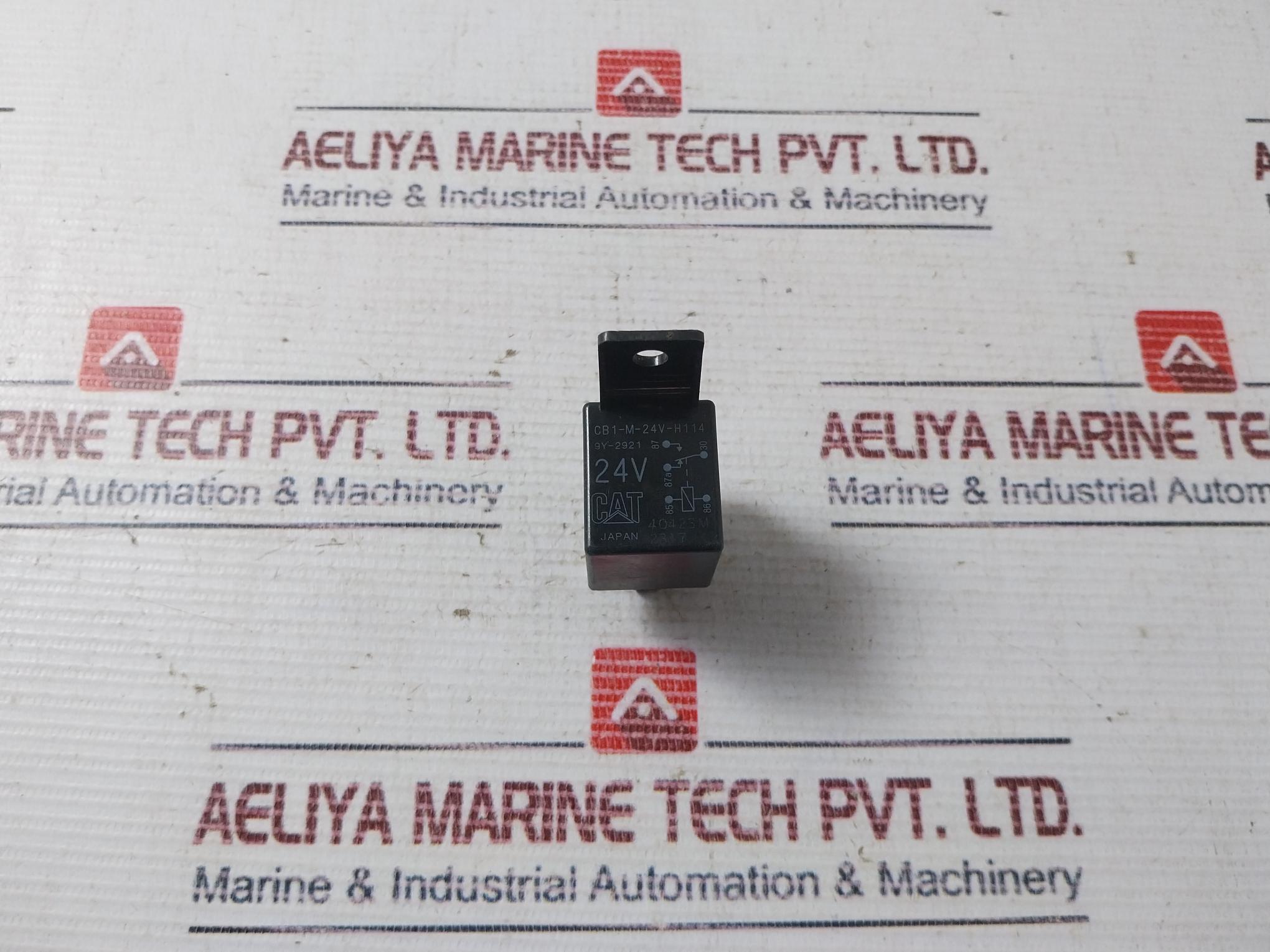 Caterpillar Cb1-m-24v-h114 Relay 24v