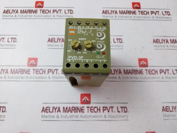 Coel Pvd-3f Voltage Monitor 440v