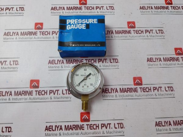 Daito Keiki 0-1.6 Mpa Pressure Gauge