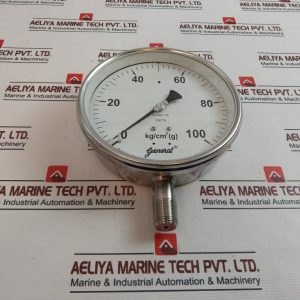 General Instruments Bspg-v Pressure Gauges 0-100