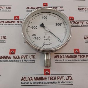 General Instruments Bspg-v Pressure Gauges 0 To -760
