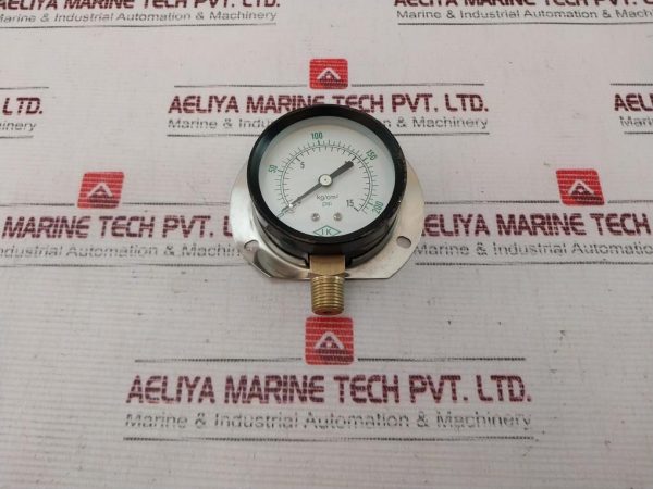 Ik 0-15 Kgcm2 Pressure Gauge 0-200 Psi