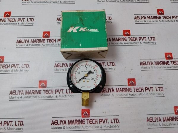 Kk Gauges 0-20 Kgfcm2 Pressure Gauge