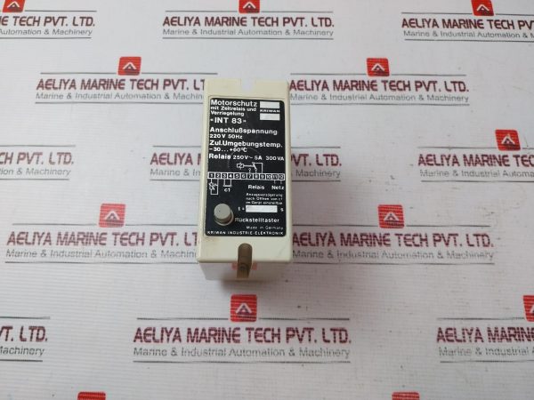 Kriwan Int 83 Motor Protector Module
