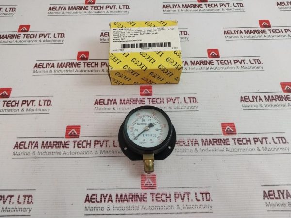 Lecco Grainger 0-70 Kgcm2 Pressure Gauge 0-1000 Psi