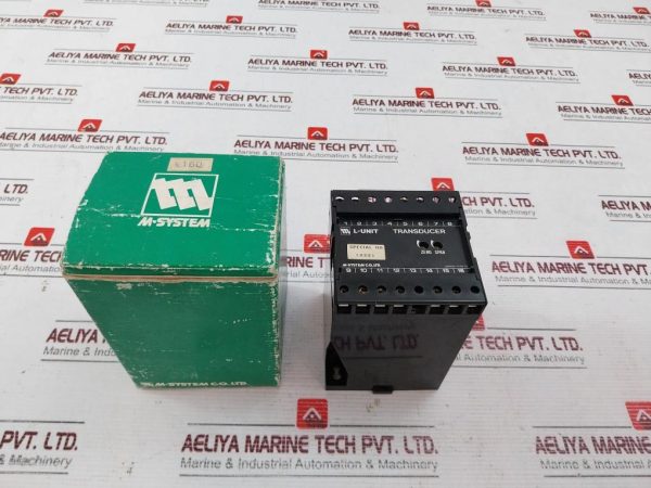 M-system Lwt-11a0-r-x L-unit Watt Transducer 24v Dc