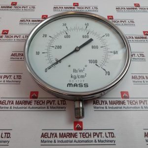Mass 0 – 70 Kgcm2 Pressure Gauge