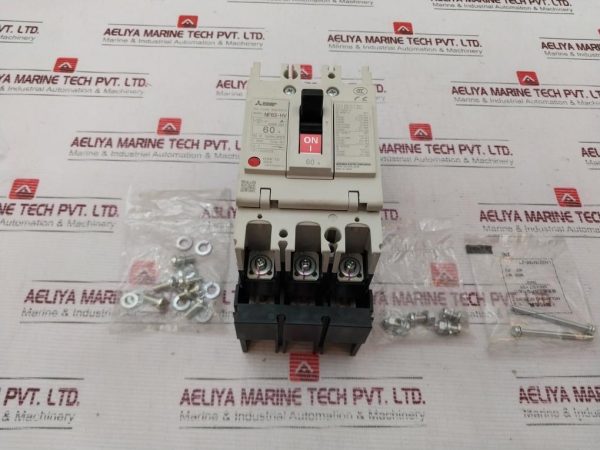 Mitsubishi Electric Nf63-hv Fuse Breaker 60a