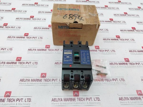 Mitsubishi Nf100-sh Fuse Breaker 660v