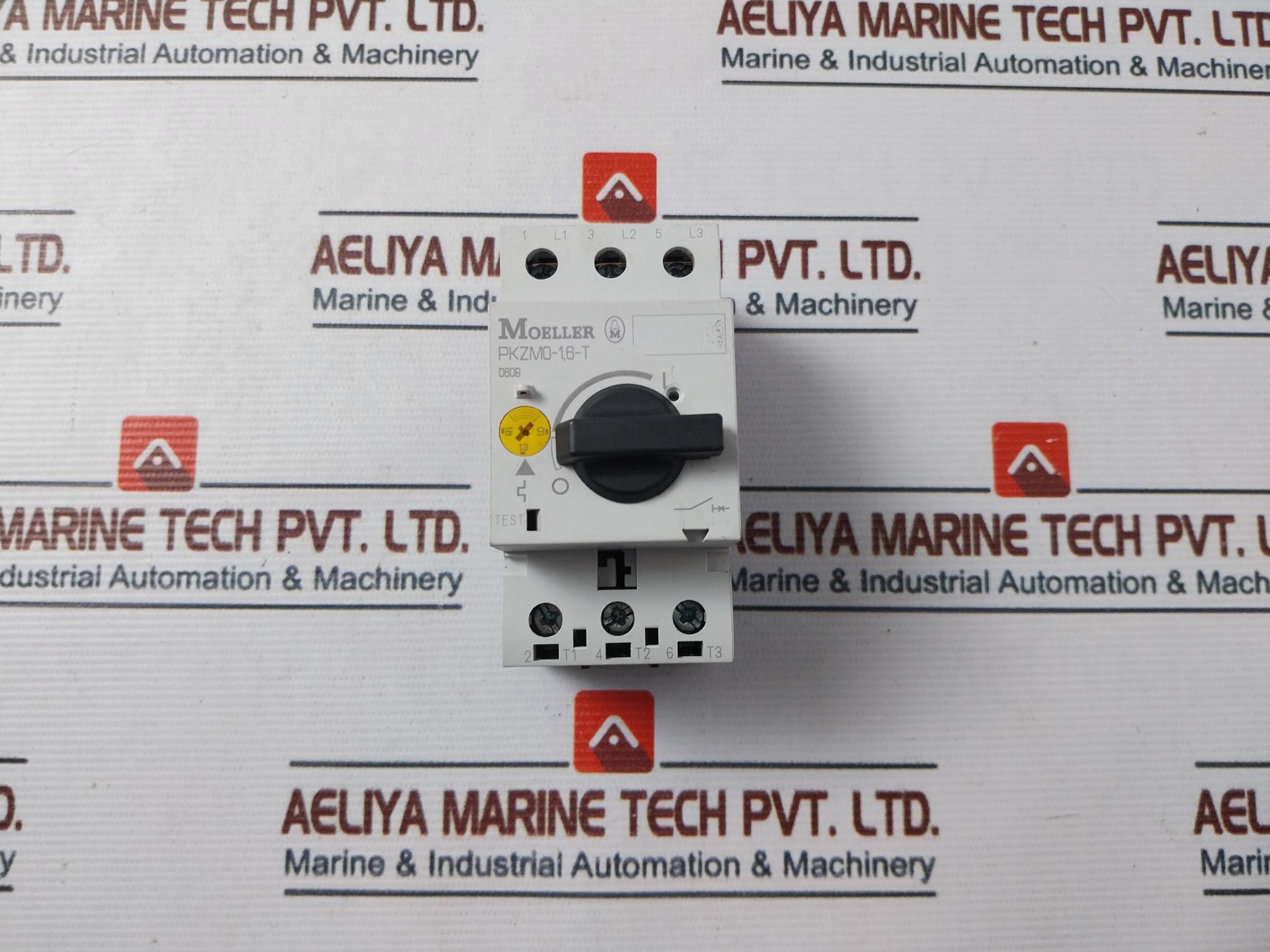 Moeller Pkzm0-1,6-t Motor Protective Circuit Breaker