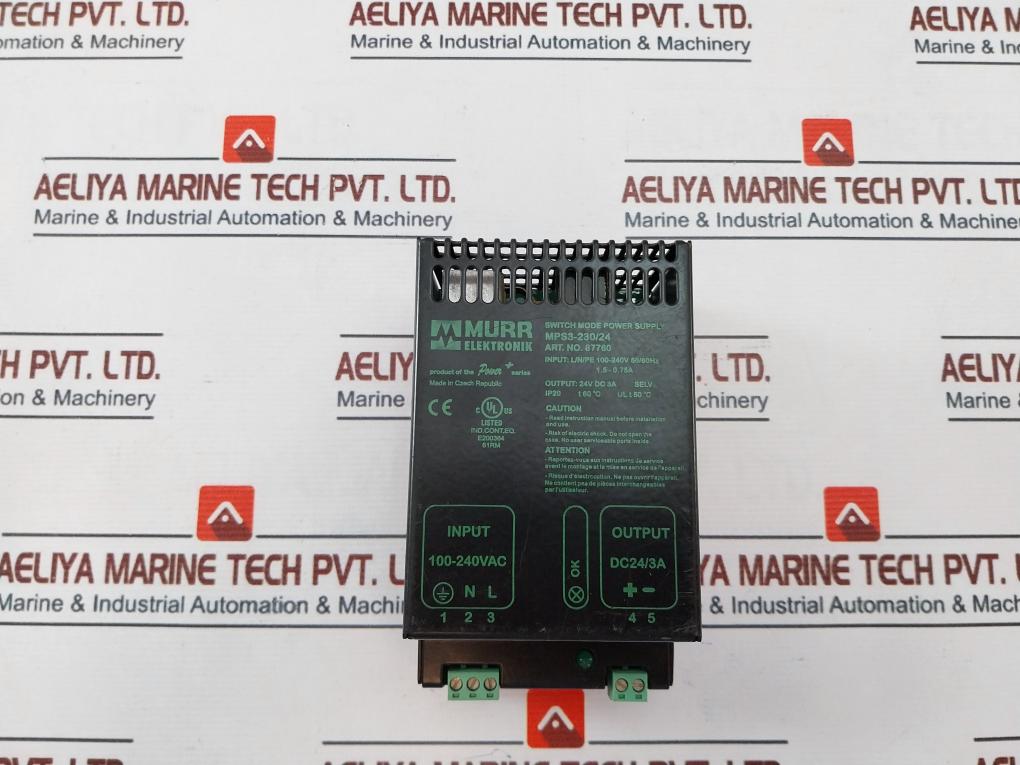 Murr Elektronik Mps3-23024 Switch Mode Power Supply