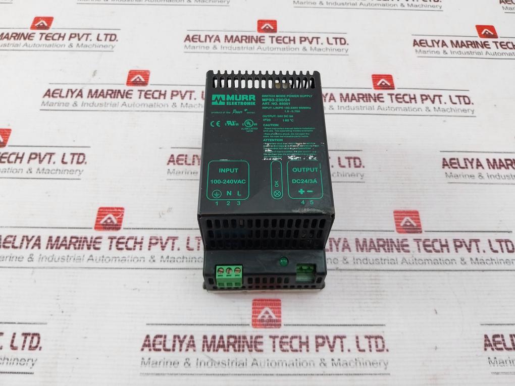Murr Elektronik Mps3-23024 Switch Mode Power Supply 24v Dc 3a