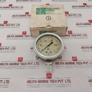 Nagano Keiki Gv42-243 Pressure Sensor Switch Gauge 0-1 Mpa