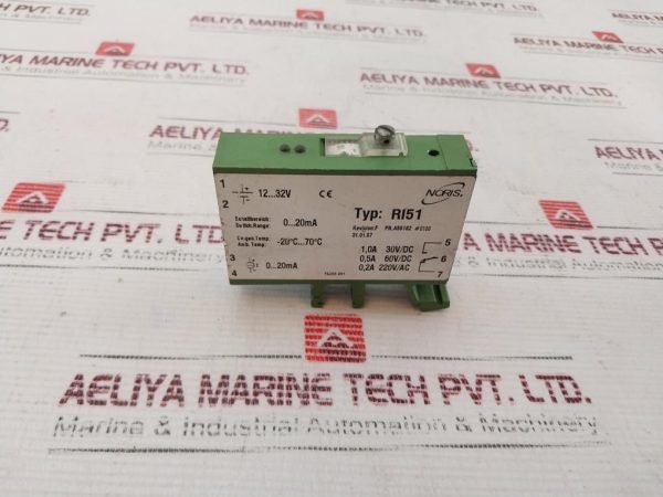 Noris Ri51 Limit Value Switch 0,2a 220vac