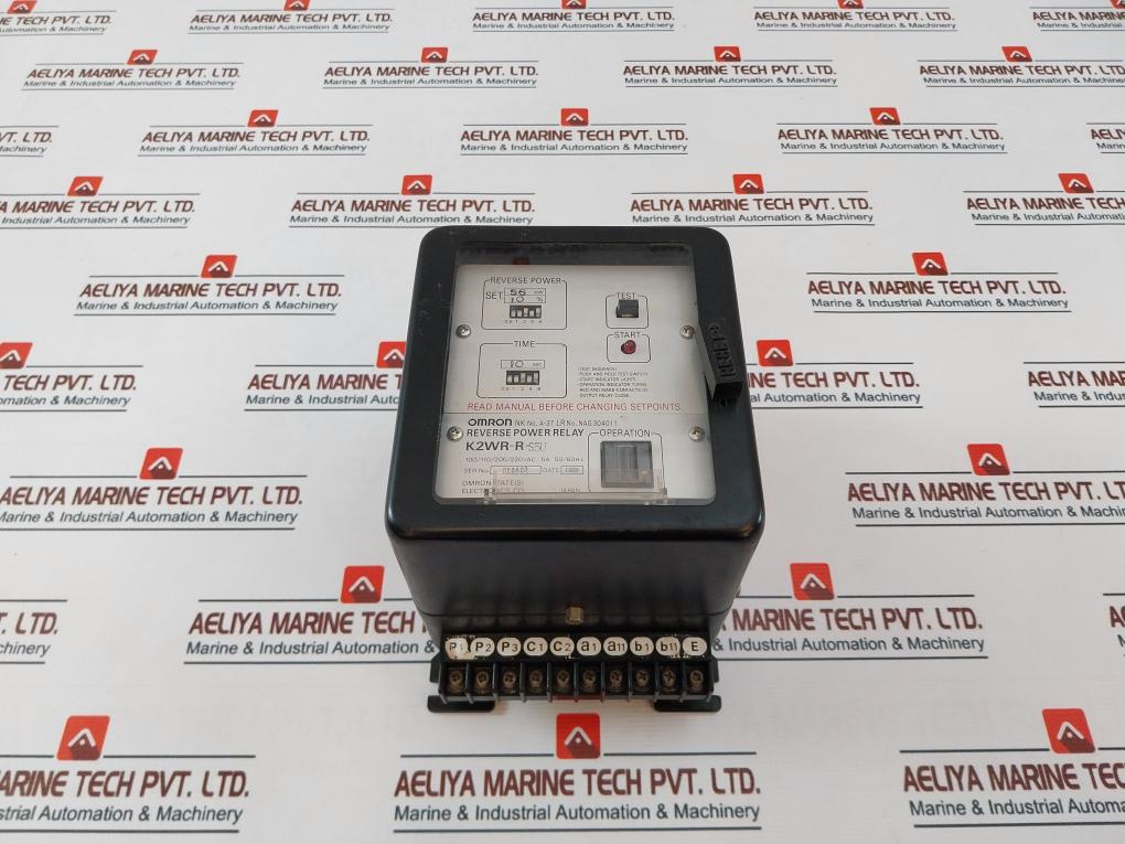 Omron K2wr-r-s5u Reverse Power Relay 220v