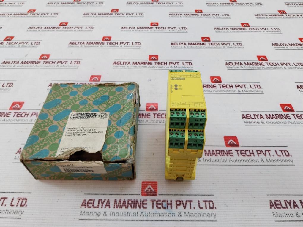 Phoenix Contact Psr-scp- 24ucurm45x12x2 Safety Relay 24vac