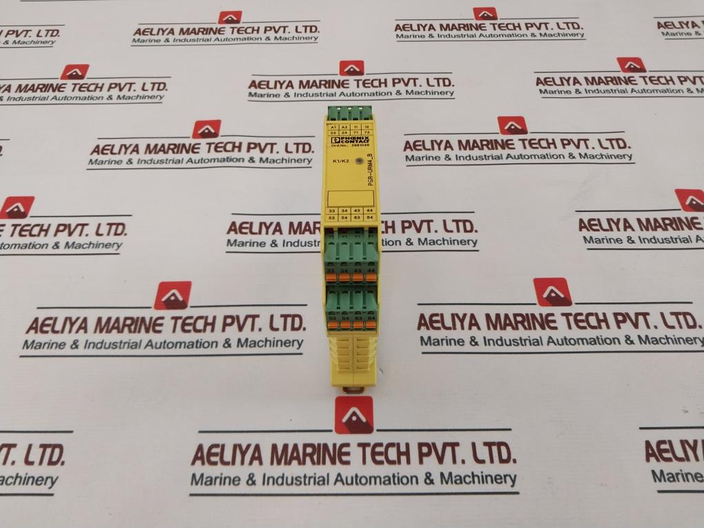 Phoenix Contact Psr-spp-24uc/urm4/5x1/2x2/b Safety Relay - Aeliya Marine