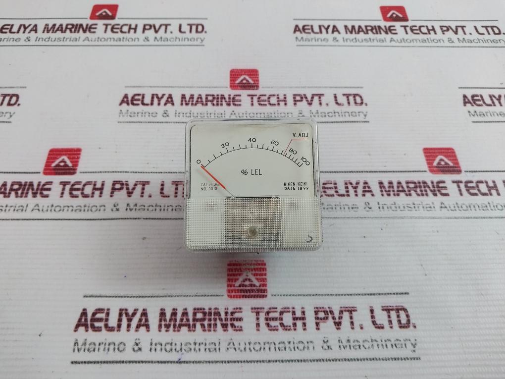 Riken Keiki I-c4h10 Panel Meter 0-100 % Lel