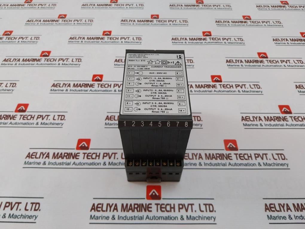 Rishabh Rish Ducer E13 Current Transducer 230v Aeliya Marine