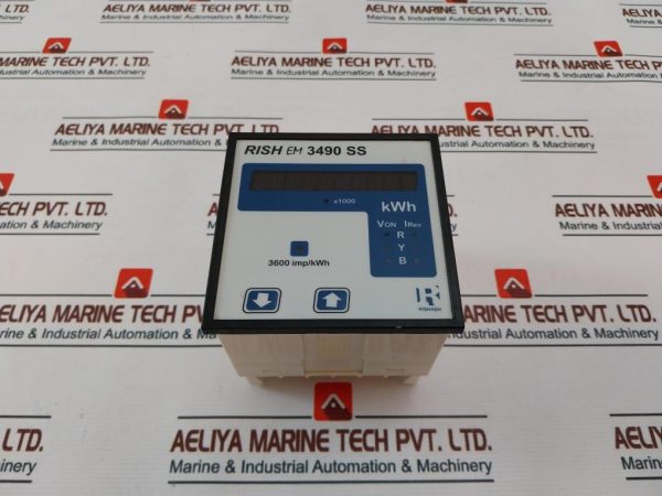 Rishabh Rish Em 3490 Ss Multi-function Meter 3600 Impkwh