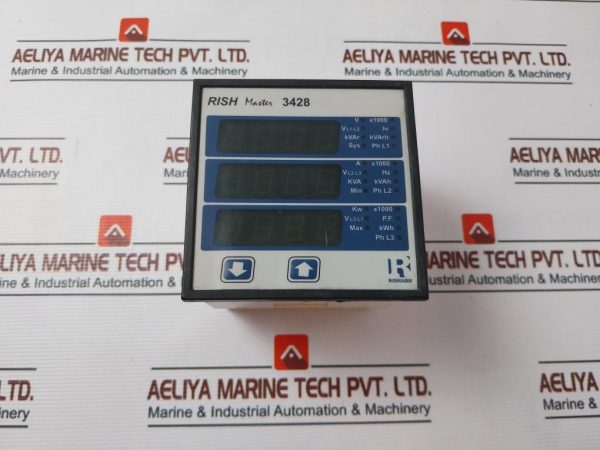 Rishabh Rish Master 3428 Multi-function Meter 230v