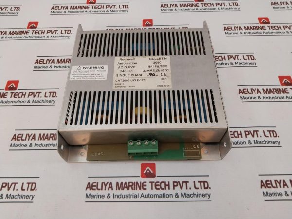 Rockwell Automation 2090-uxlf-123 Rfi Filter 240vac