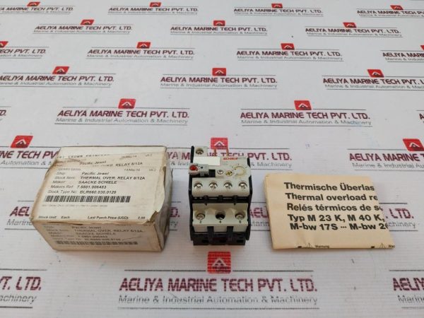 SCHIELE M23K Thermal Overload Relays 400V