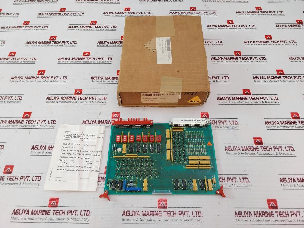 Schindler Aex 81.mb Elevator Control Board