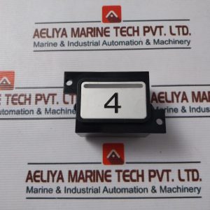 Schindler Mbq1.qc Button Element No# 4