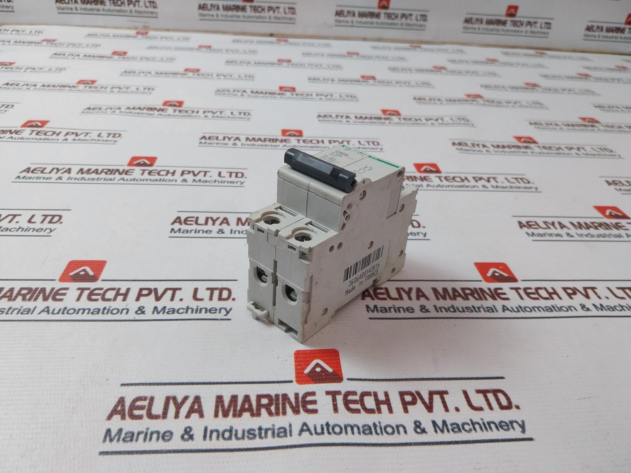 Schneider Electric C60n C16a Circuit Breaker - Aeliya Marine