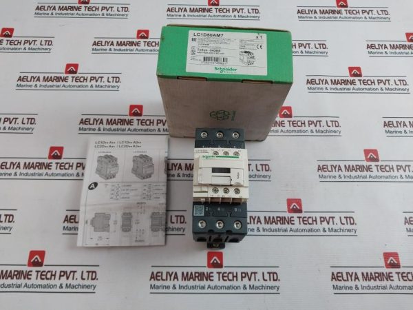 Schneider Electric Lc1d50am7 Contactor 220v