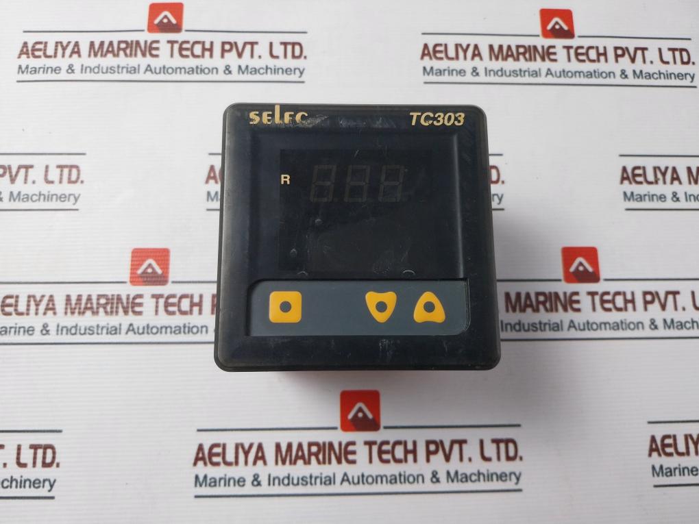 Selec Tc303 Digital Temperature Controller 12v Dc @ 50ma