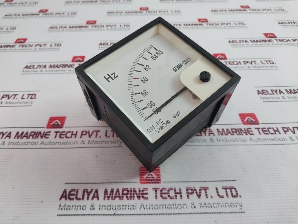 Sfaif-cmr Q96-hc Frequency Meter 440v - Image 3