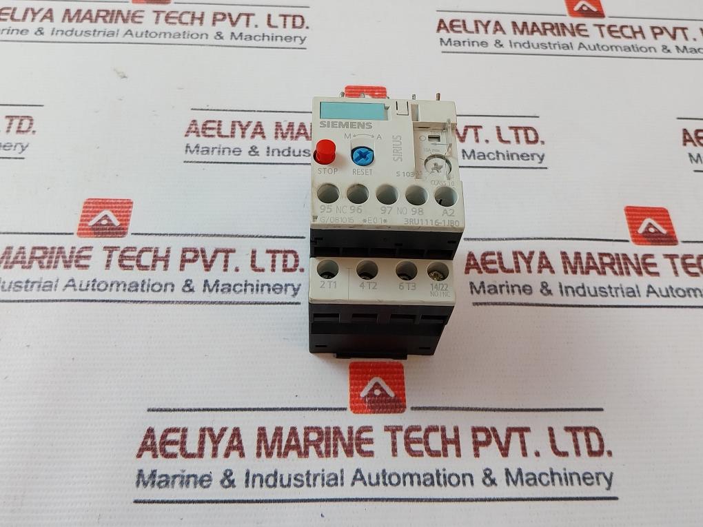 Siemens 3ru1116-1jb0 Overload Relay 690v