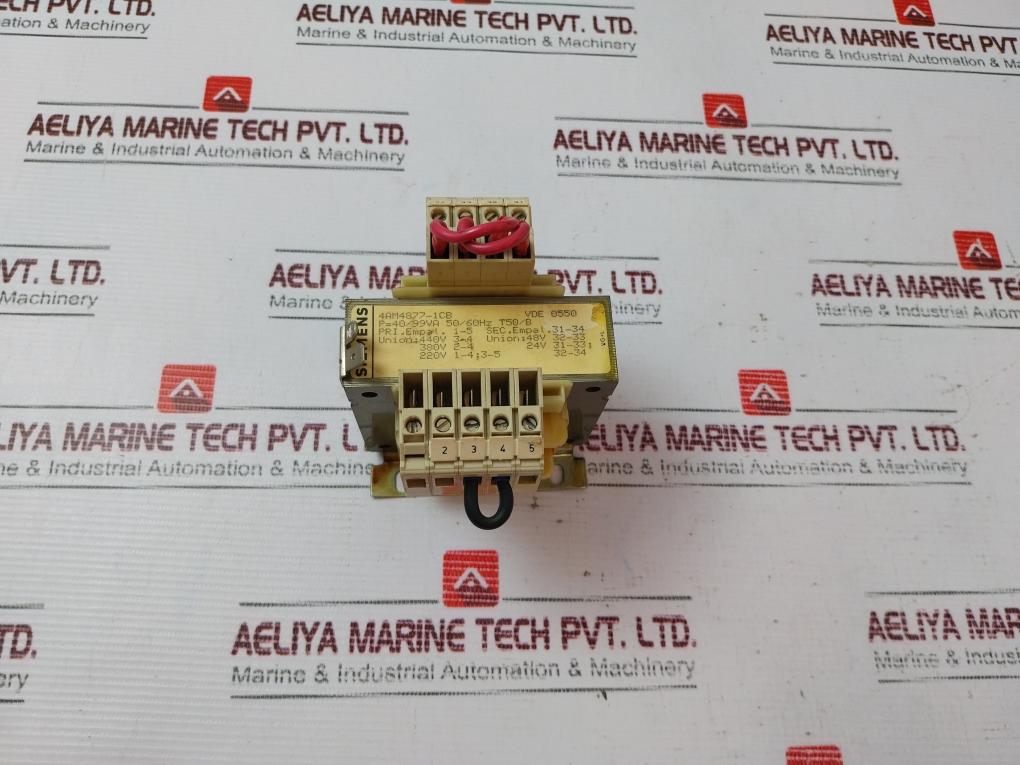 Siemens 4am4877-1cb Transformer