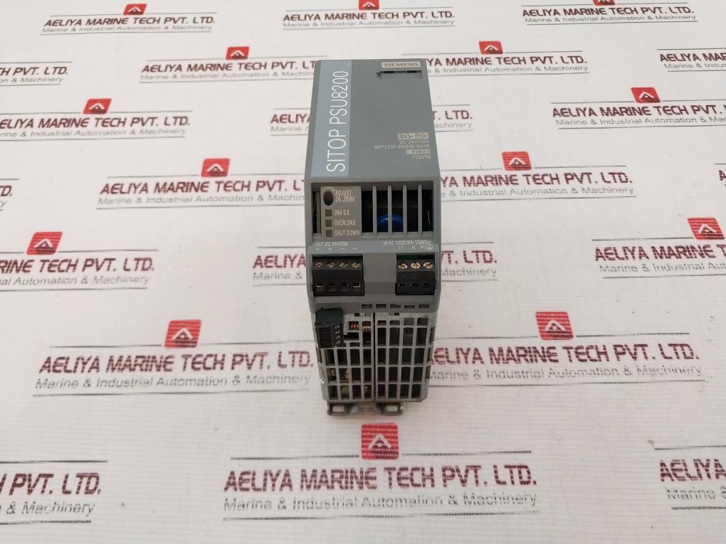 Siemens 6ep3334-8sb00-0ay0 Power Supply Dc 24v 10a