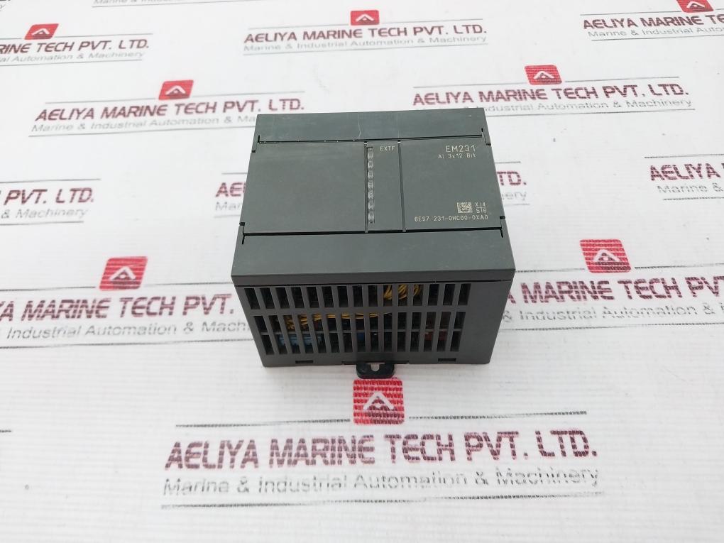 Siemens 6es7 231-0hc00-0xa0 Analog Input Module 20-28vdc