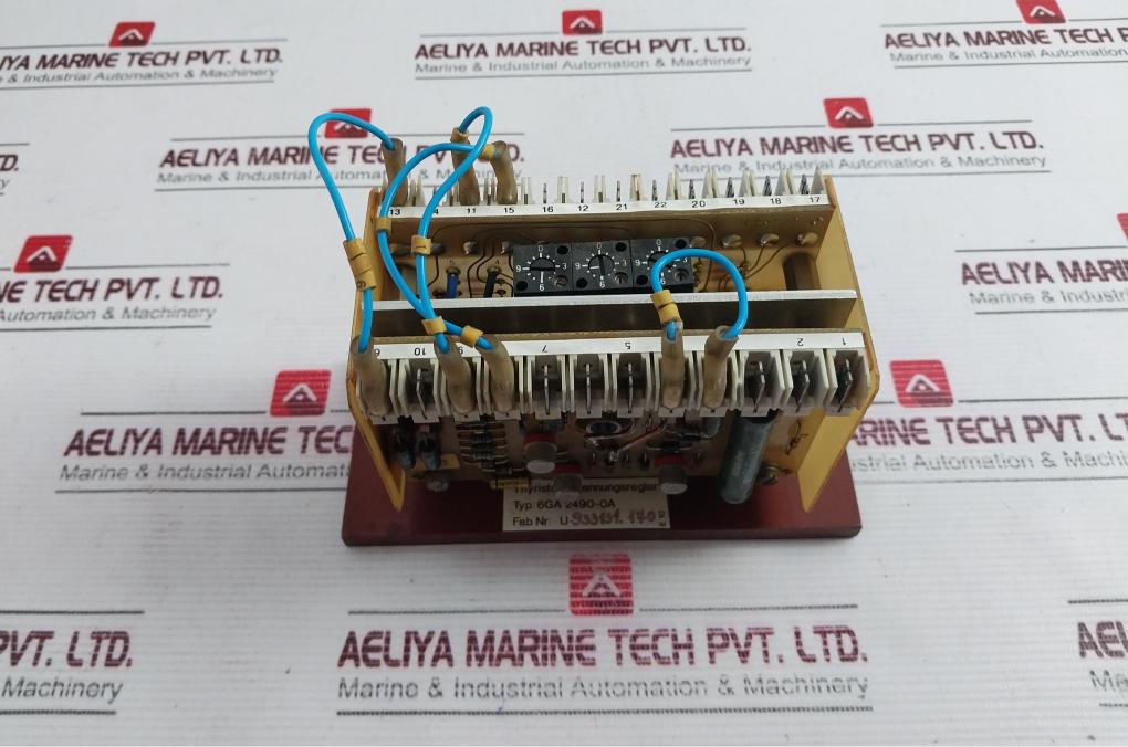 Siemens 6ga 2490-0a Automatic Voltage Regulator 2490-0a
