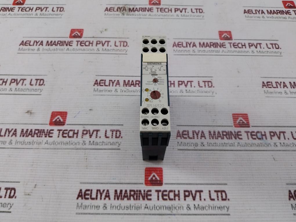 Siemens 7pu4320-2bn20 Timing Relay 240v