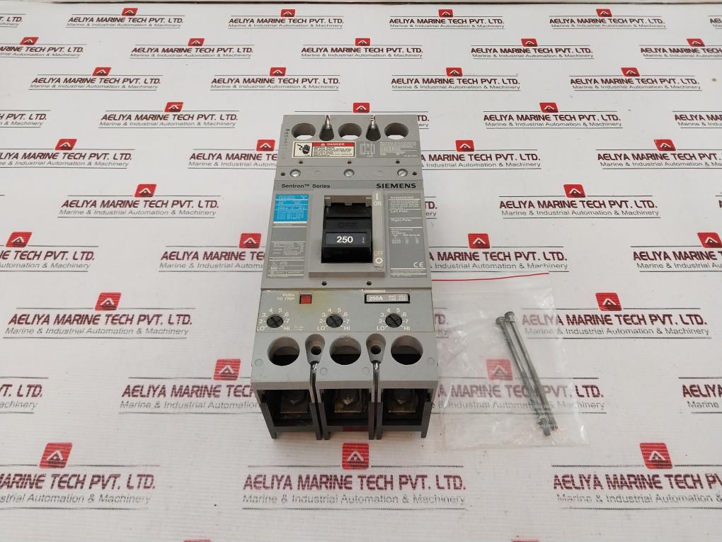 Siemens Fxd63b250 Circuit Breaker Dc 500