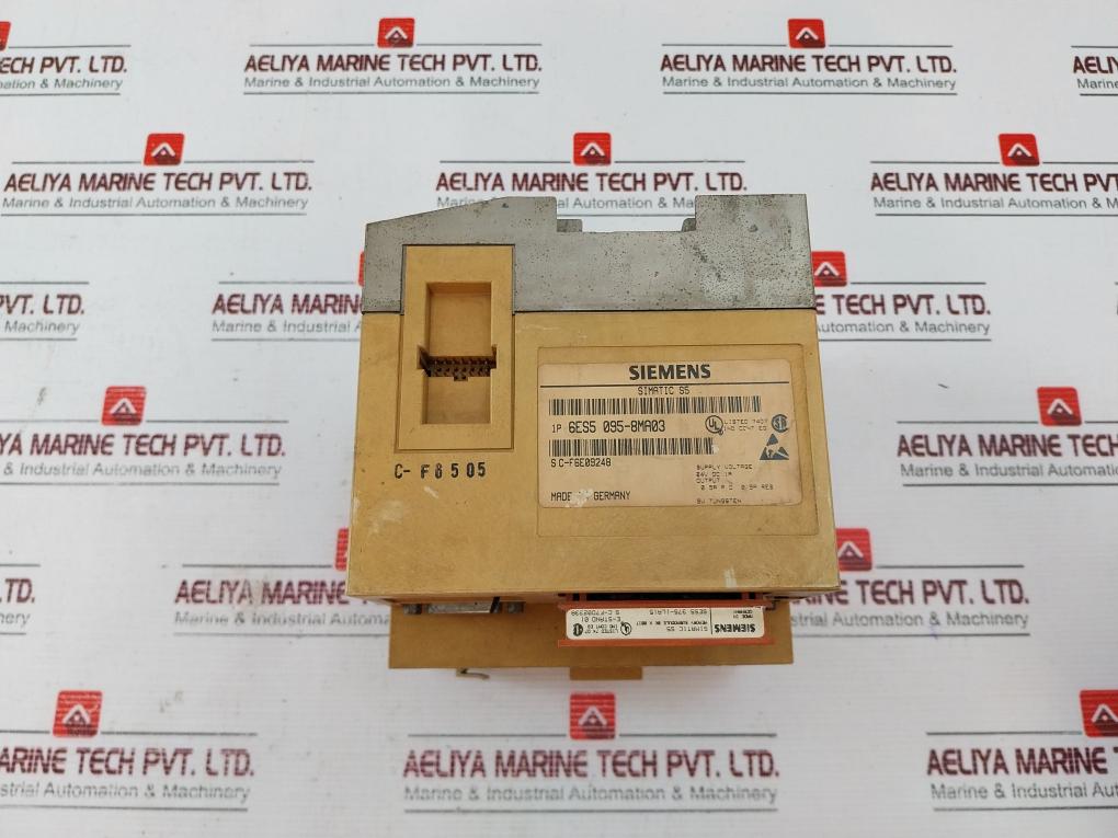 Siemens Simatic 6es5 095-8ma03 Programmable Controller 24v Dc 1a - Image 5
