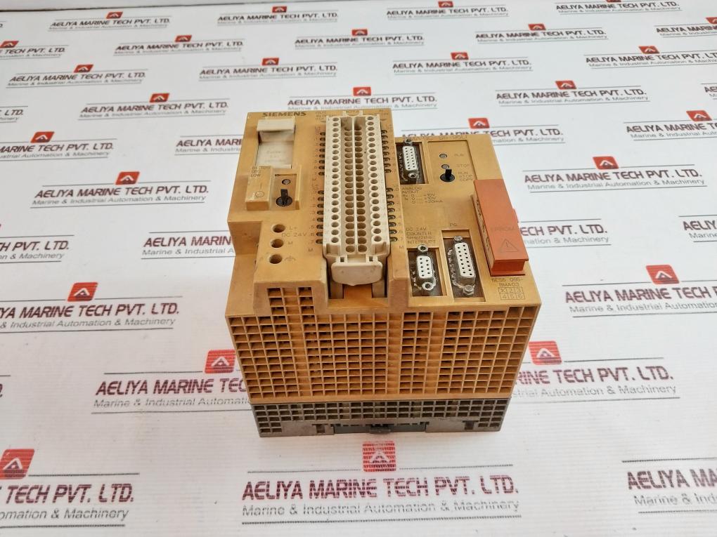 Siemens Simatic 6es5 095-8ma03 Programmable Controller Dc 24va